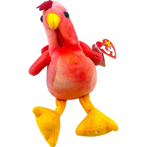 Ty Beanie Baby 1996 - Strut the Rooster Style 4171 - Picture 3 of 3